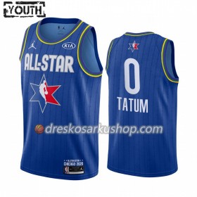Dječji NBA Dres Boston Celtics Jayson Tatum 0 2020 All-Star Jordan Brand Plava Swingman